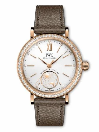 IWC Portofino Day & Night 34 Red Gold - Diamond / Silver IW6598-02 (IW659802)